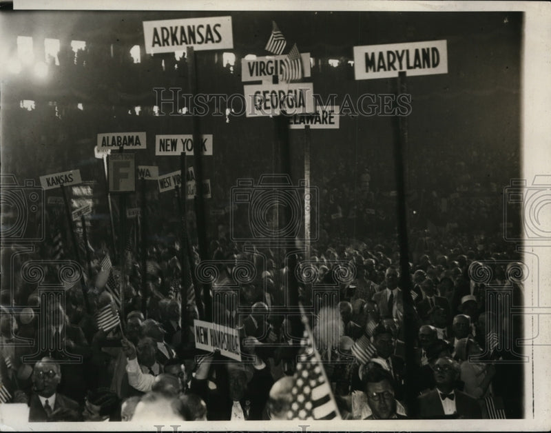 Load image into Gallery viewer, 1932 Press Photo Hoover Renominated at Republican National Convention
