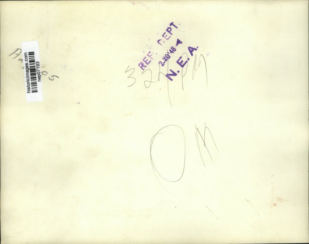 1948 Press Photo Clinton Anderson & Arthur Capper at Senate Agriculture Hearing