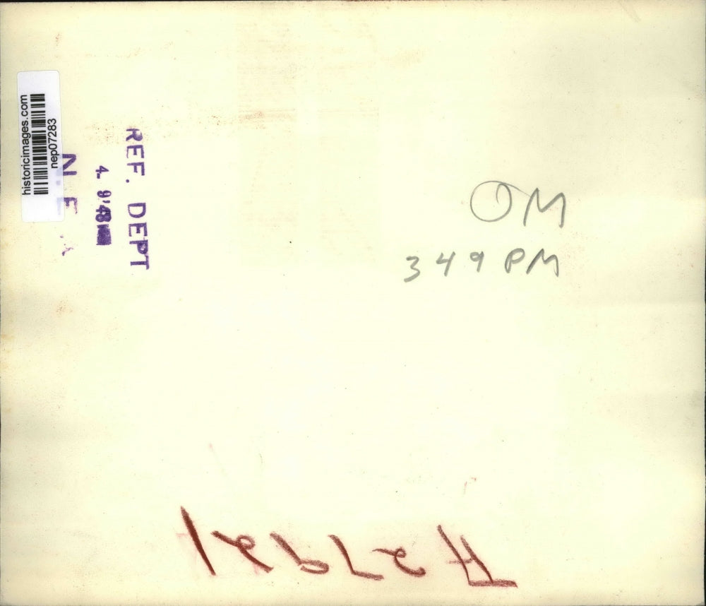 1948 Press Photo President Harry S. Truman & Contest Winner Bob Steenbergen