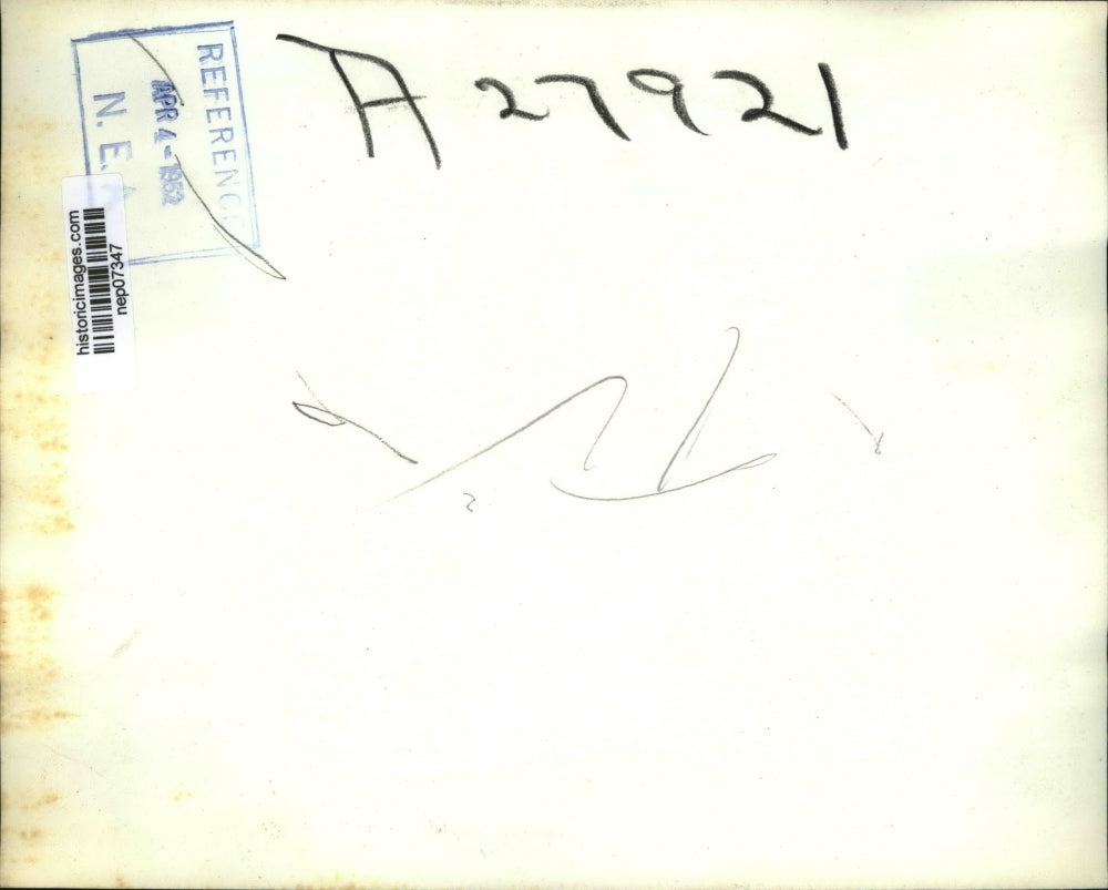 1952 Press Photo Harry S. Truman & Wife Bess at DNC Reception, Mayflower hotel