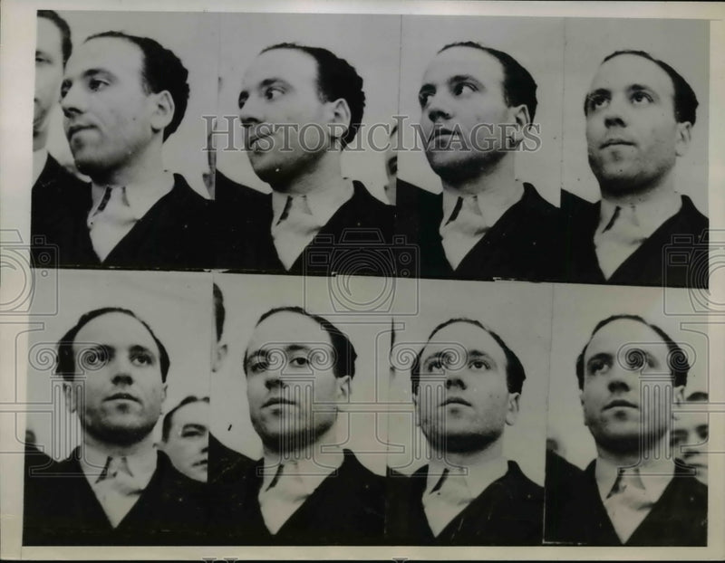 Load image into Gallery viewer, 1936 Press Photo Murderer John Fiorenza in Homocide Court, New York City
