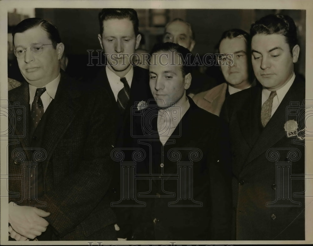 1936 Press Photo John Fiorenza Arraigned for Nancy Titterton Murder, New York
