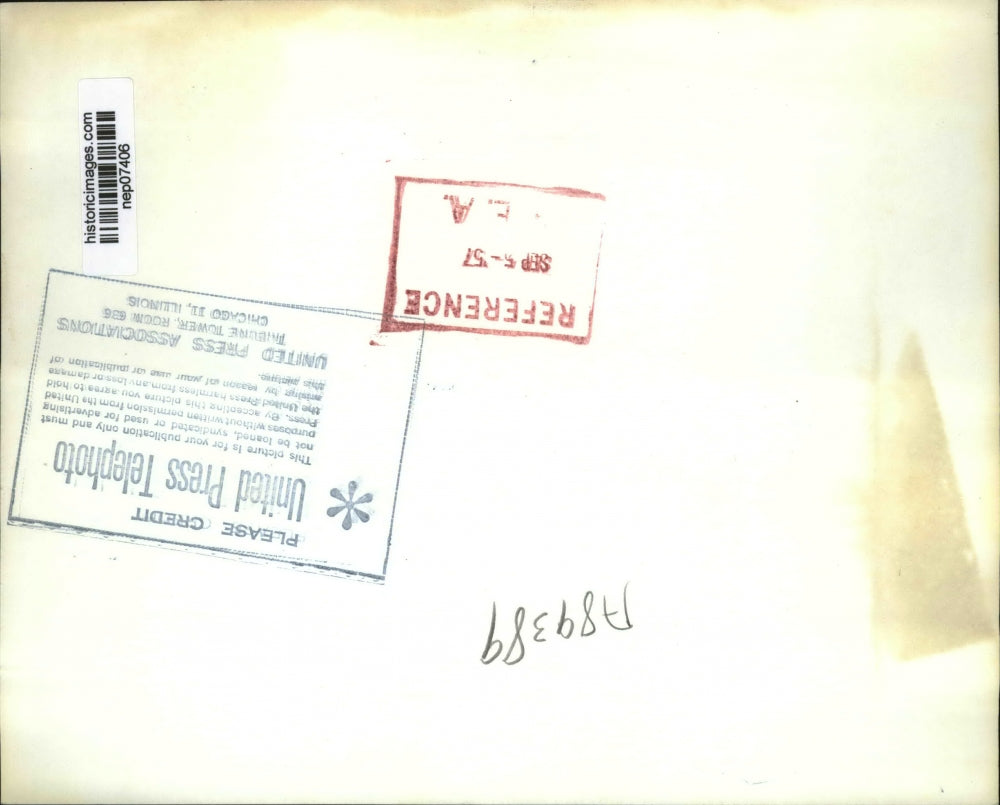 1957 Press Photo Donald K. Smock, Supected of Rape, Indianapolis, Indiana