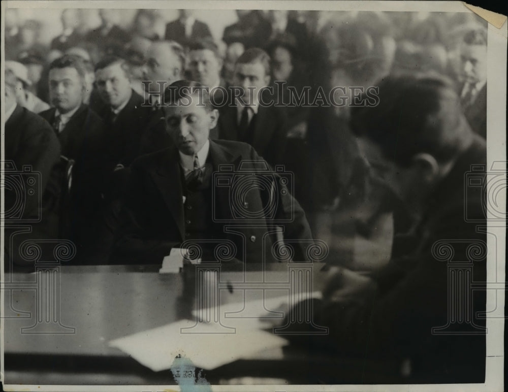 1924 Press Photo Will Hays Testifies in Senate Teapot Committee - nep07422
