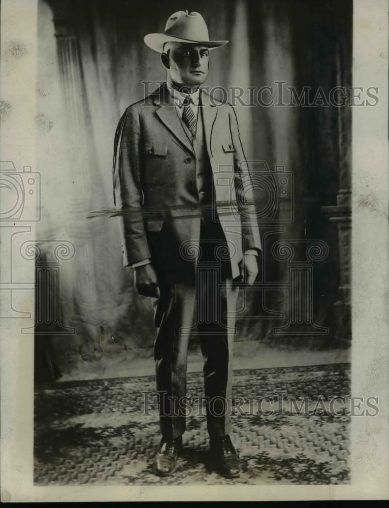 1924 Press Photo Casey Abbott, Mayor of Calexico - nep07530