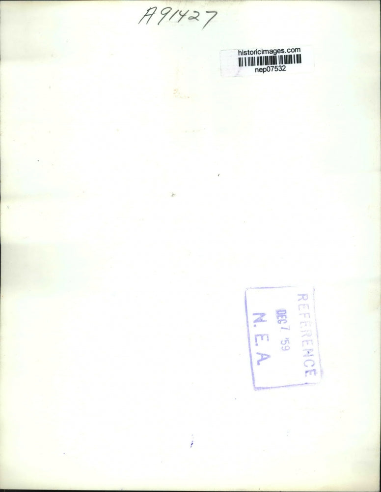 1959 Press Photo John R. Hendrickson Charged with $3 Million Embezzlement