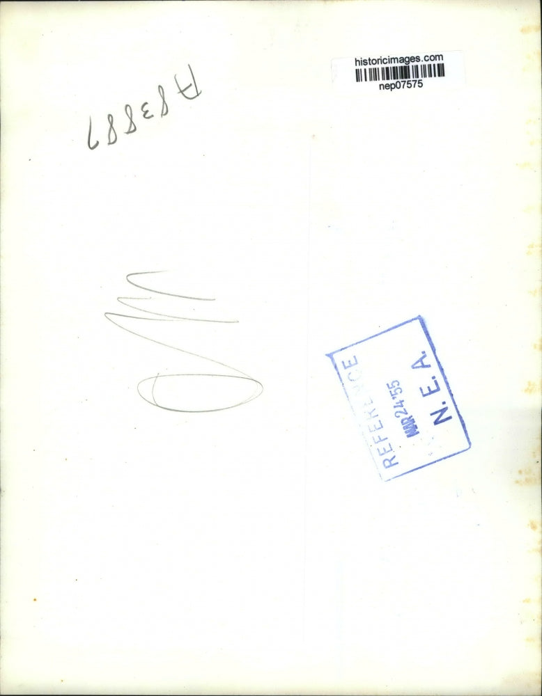 1955 Press Photo Pat Ward, Minot "mickey" Jelke Call Girl ring Suspect New York