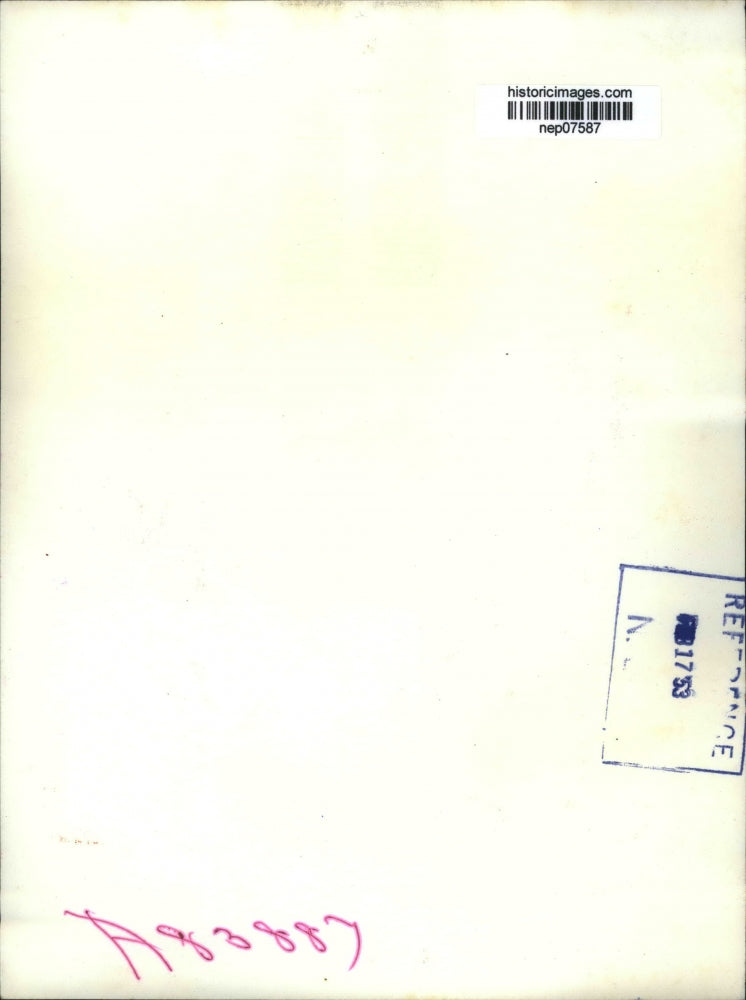 1953 Press Photo Atty. J. Roland Sala & Witness Pat Ward Walk Through Courtroom