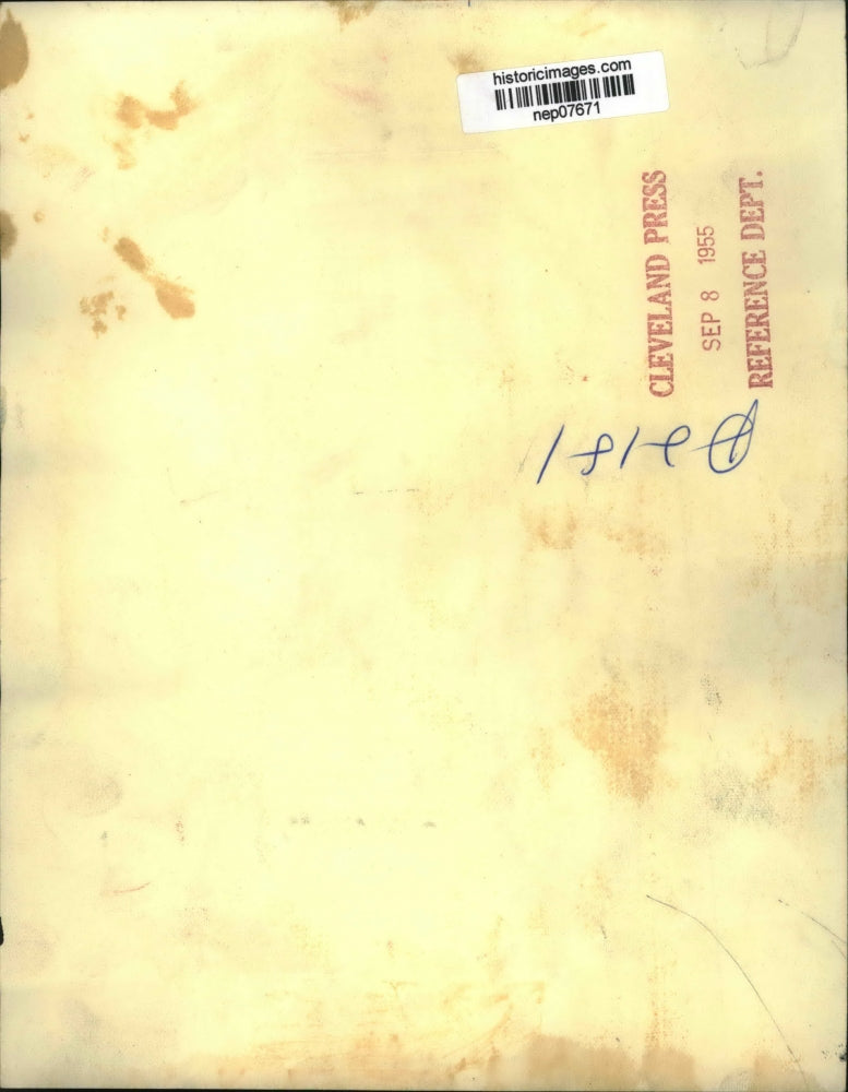 1955 Press Photo Gertrude Silver Mother of Mrs Doris Jean Silver Oestreicher