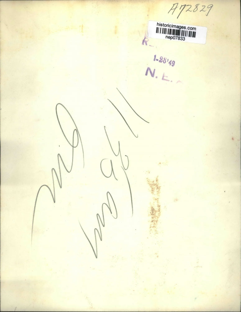 1949 Press Photo John FX McGohey US District Attorney at NY Federal Building