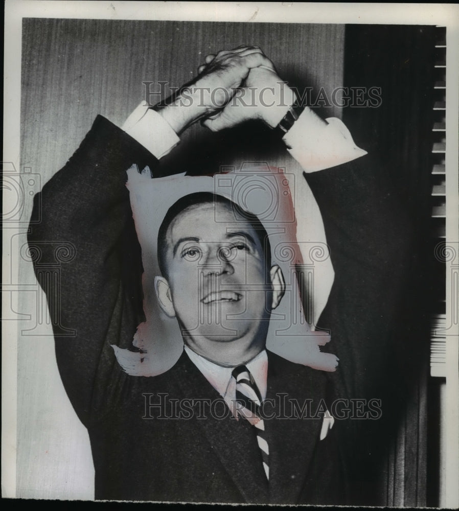 1953 Press Photo Robert Wagner Jr Mayor of New York - nep07853
