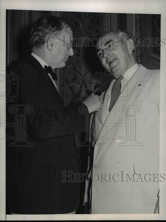 1940 Press Photo Michigan Senator Arthur Vandenberg & Sen Burton Wheeler- Historic Images