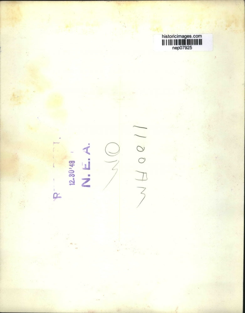 1948 Press Photo President Harry Truman & doorman Charles Ranfield - nep07925