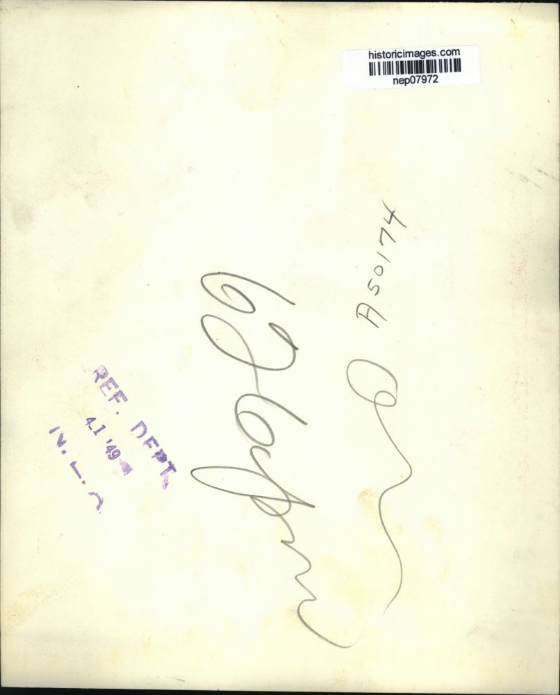 1949 Press Photo President Harry Truman Speaks @ Conference on Industrial Safety