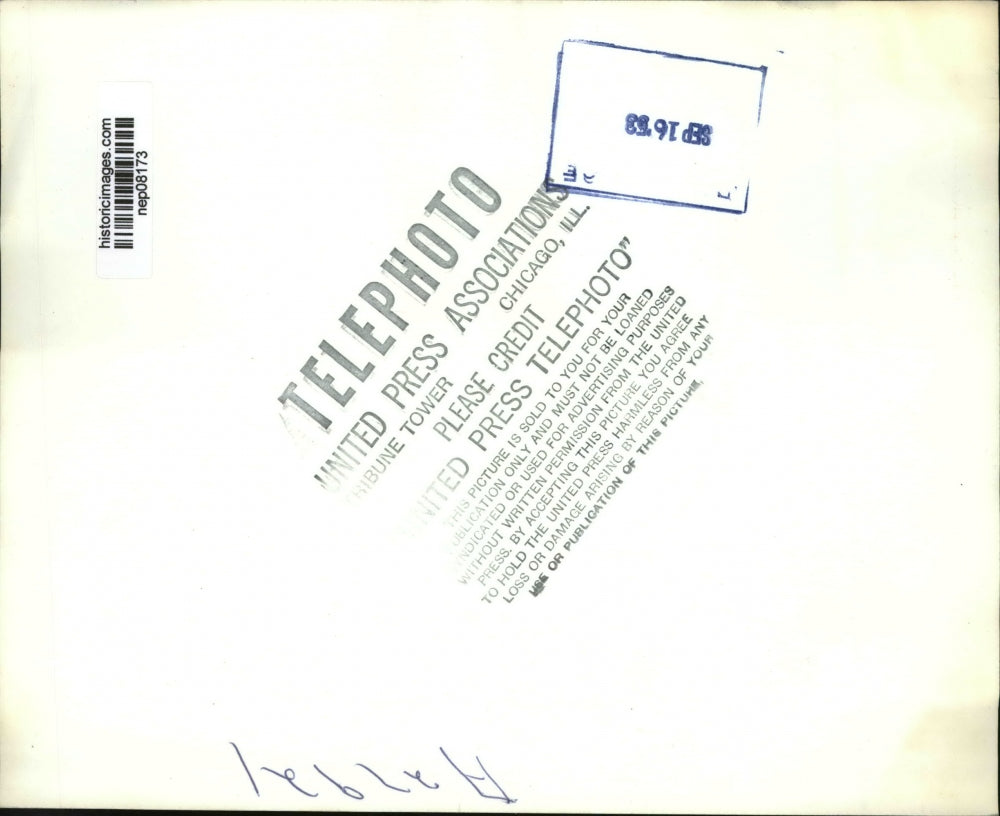 1953 Press Photo Harry Truman Speaks at AFL-CIO Labor Day Rally, Detroit