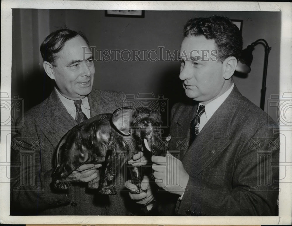 1943 Press Photo Charles Halleck Elected to Republican Campaign Committee