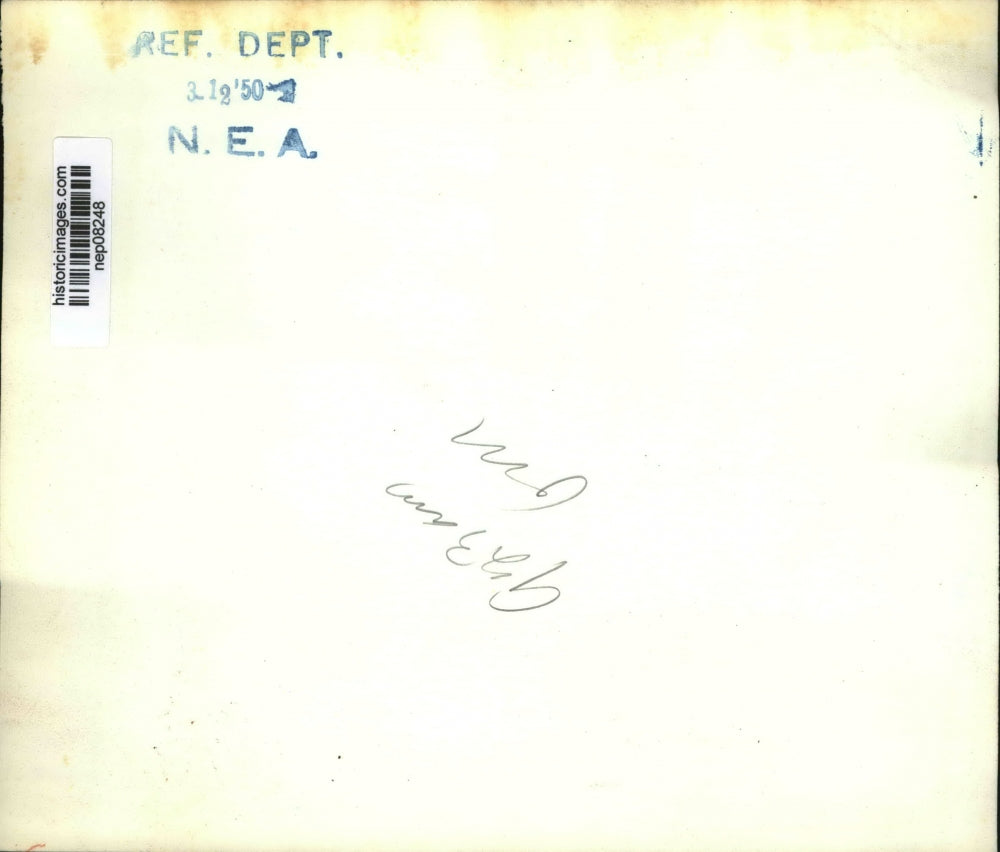 1950 Press Photo John L Lewis, John Owens, John Kennedy of United Mine Workers