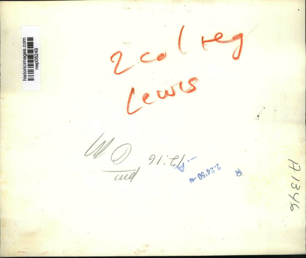 1950 Press Photo John L Lewis & United Mine Workers Officials in Contract Talks