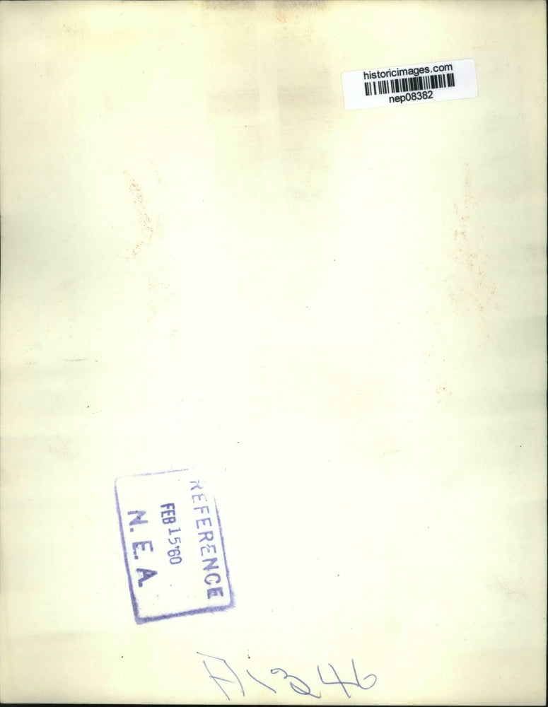 1959 Press Photo John L Lewis of United Mine Workers at House Labor Subcommittee