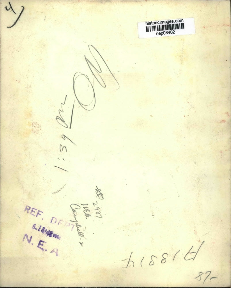 1948 Press Photo Paul G. Hoffman Before Sen Appropriations Committee - nep08402