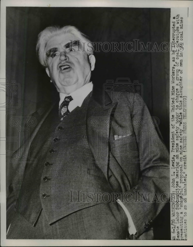 Load image into Gallery viewer, 1959 Press Photo John Lewis Bashes Senate for Shameful Proposal Ignoring Safety
