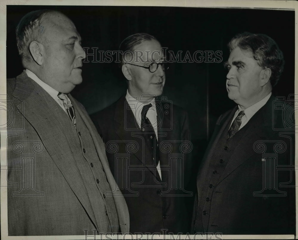 1945 Press Photo John L Lewis Rejects Soft Coal Producers' Demand - nep08574