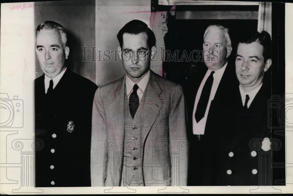 1942 Press Photo Amer Exchange Student Alleged Turned Spy, Herman Friedrich