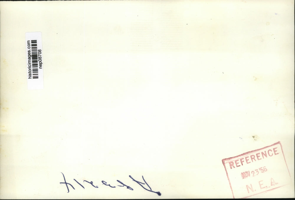 1956 Press Photo Adlai Stevenson Concedes Election Before Dem Party Workers