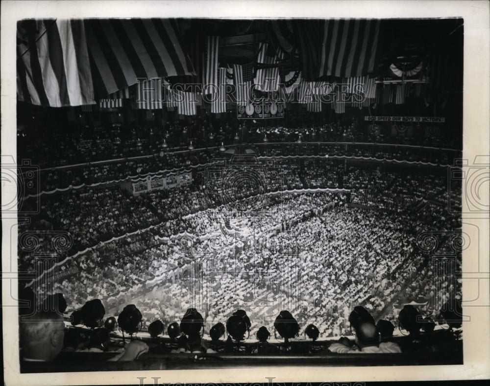 1944 Press Photo Republican National Convention at Chicago Staudium - nep08815