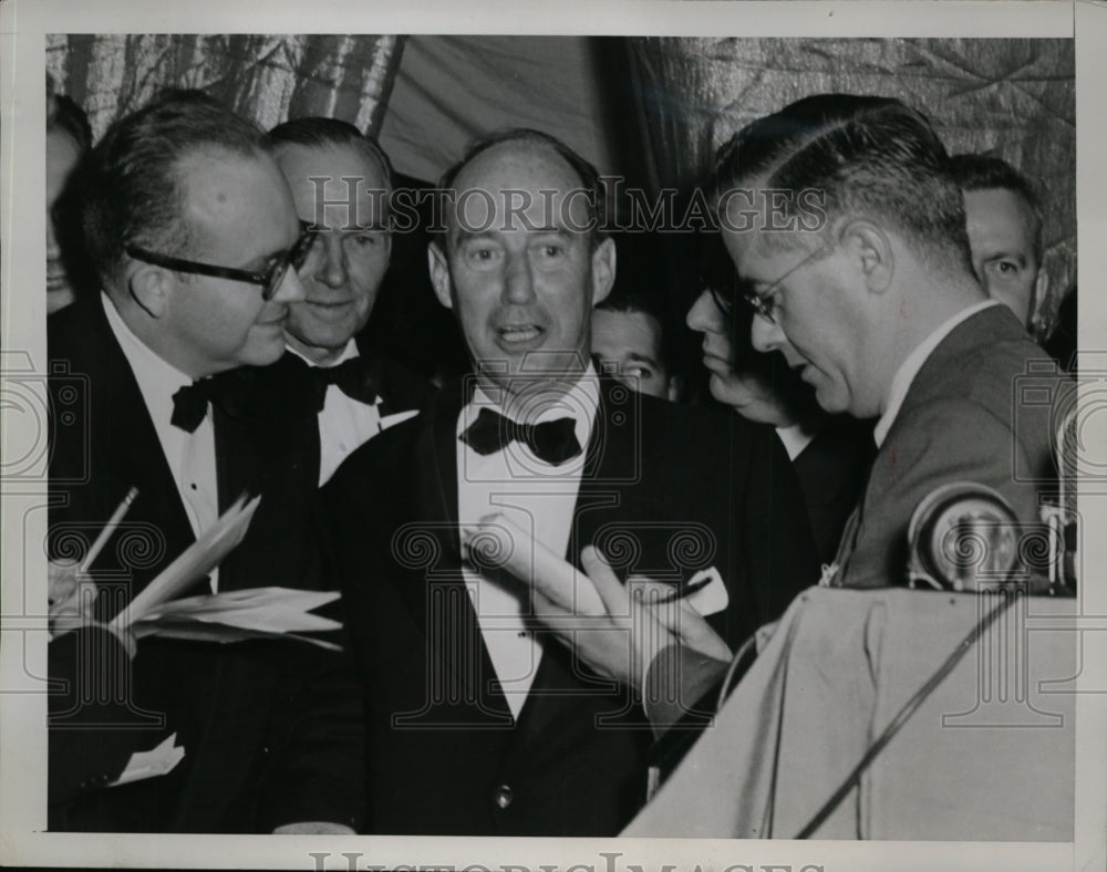 1952 Press Photo Gov Adlai Stevenson Truman's Choice for Dem Pres Nomination