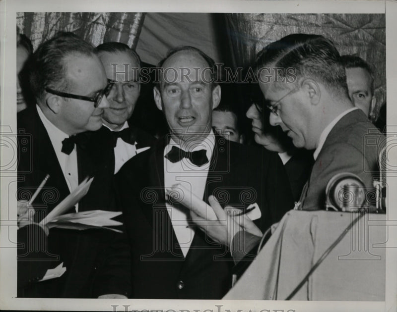 Load image into Gallery viewer, 1952 Press Photo Gov Adlai Stevenson Truman's Choice for Dem Pres Nomination
