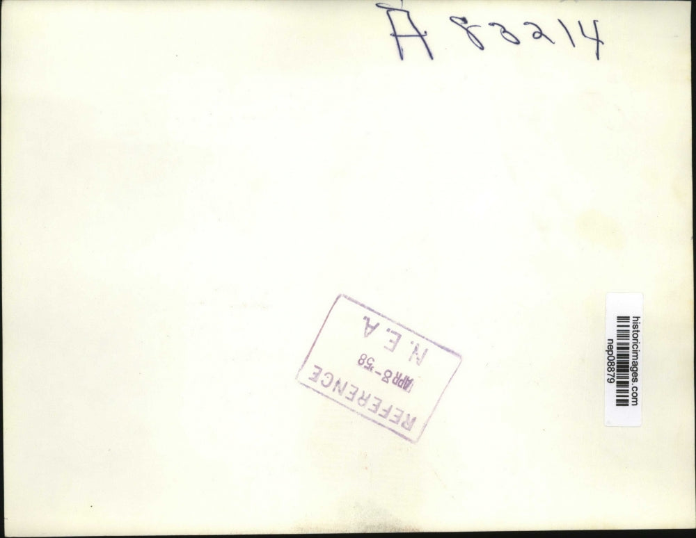 1958 Press Photo Adlai Stevenson, Philip Talbott & Sinclair Weeks at Conference