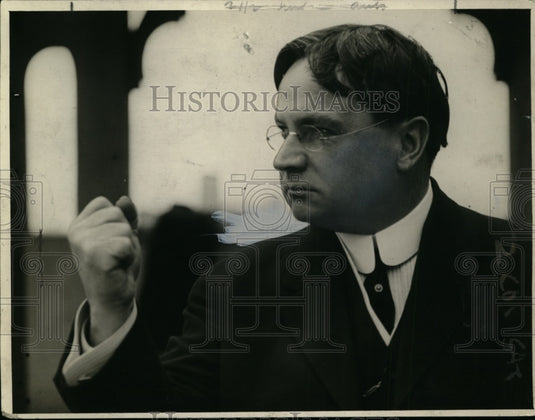1918 Press Photo Senator Hiram Johnson of California, 