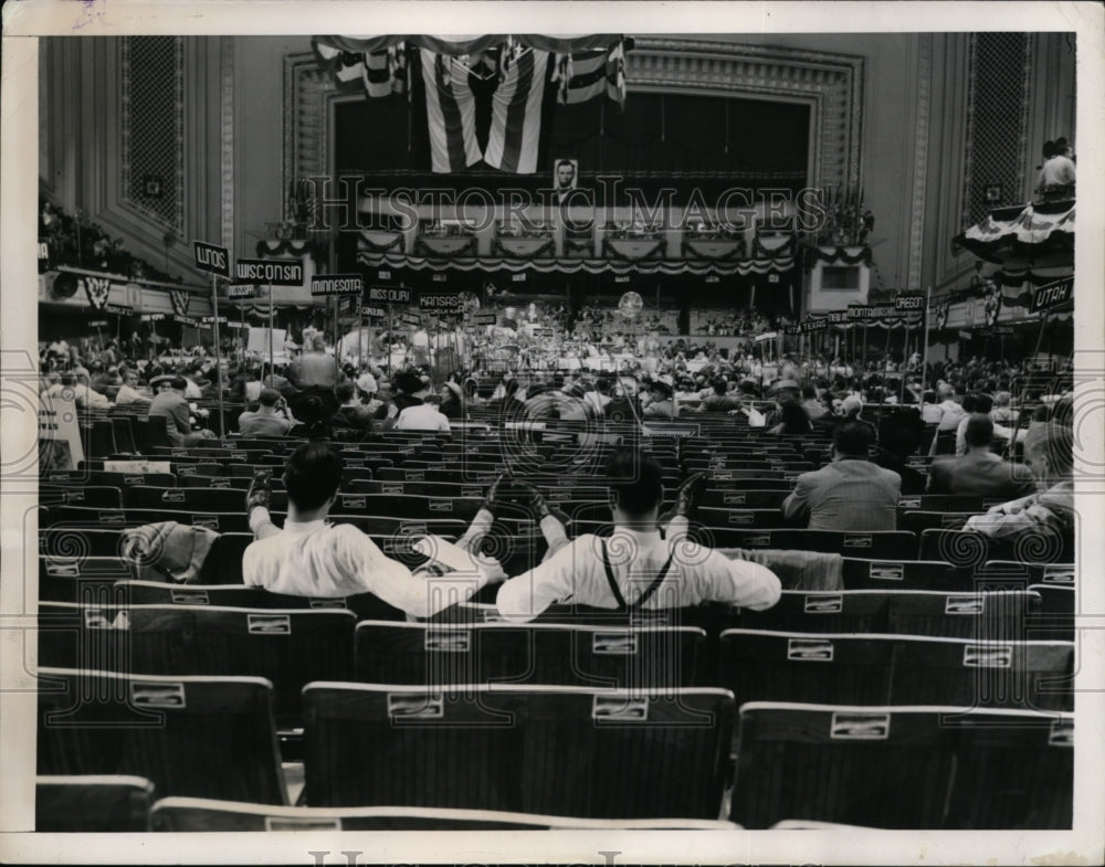 1948 Press Photo Douglas MacArthur Nomination Republican National Convention