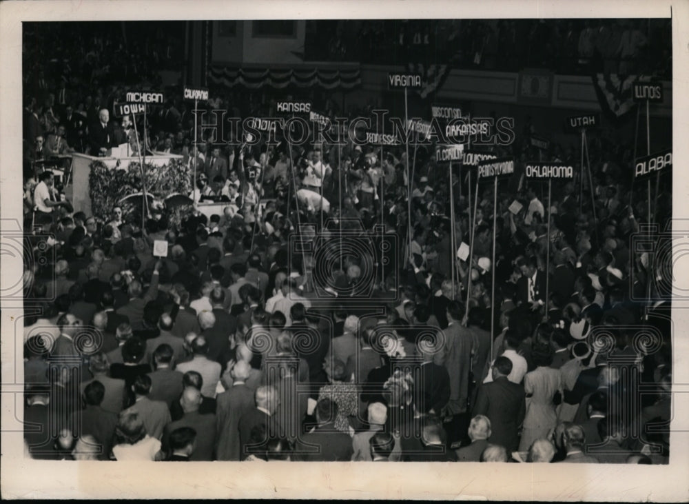 1948 Press Photo Herbert Hoover at Republican National Convention, Philadelphia