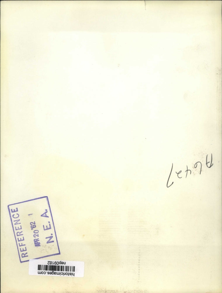 1962 Press Photo Generals review recruits at Marine Corps Recruit Depot parade