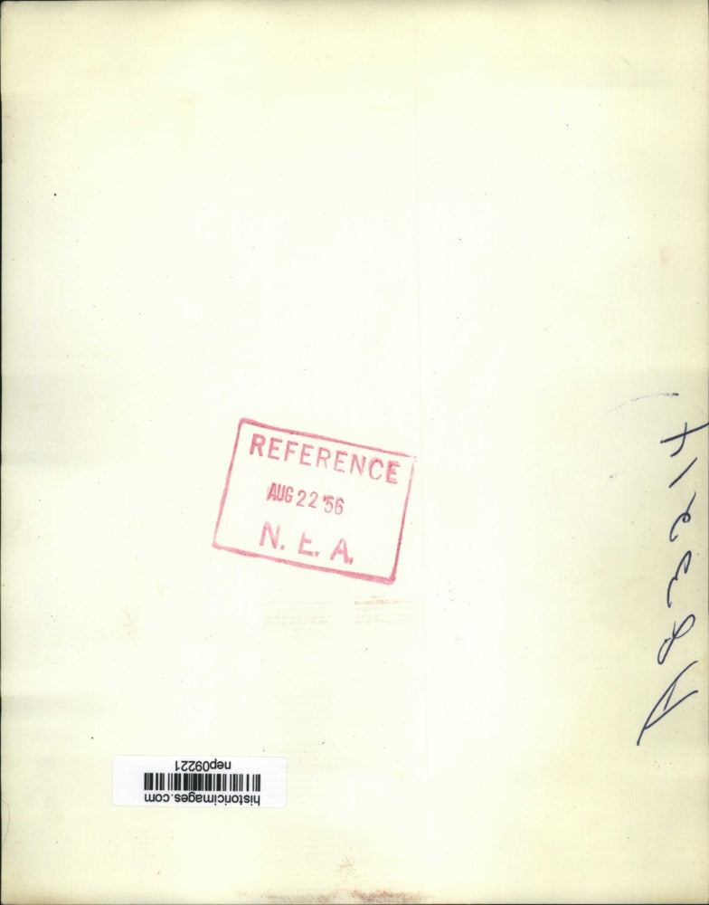 1956 Press Photo Adlai Stevenson, Democratic Presidential Nominee, Chicago IL