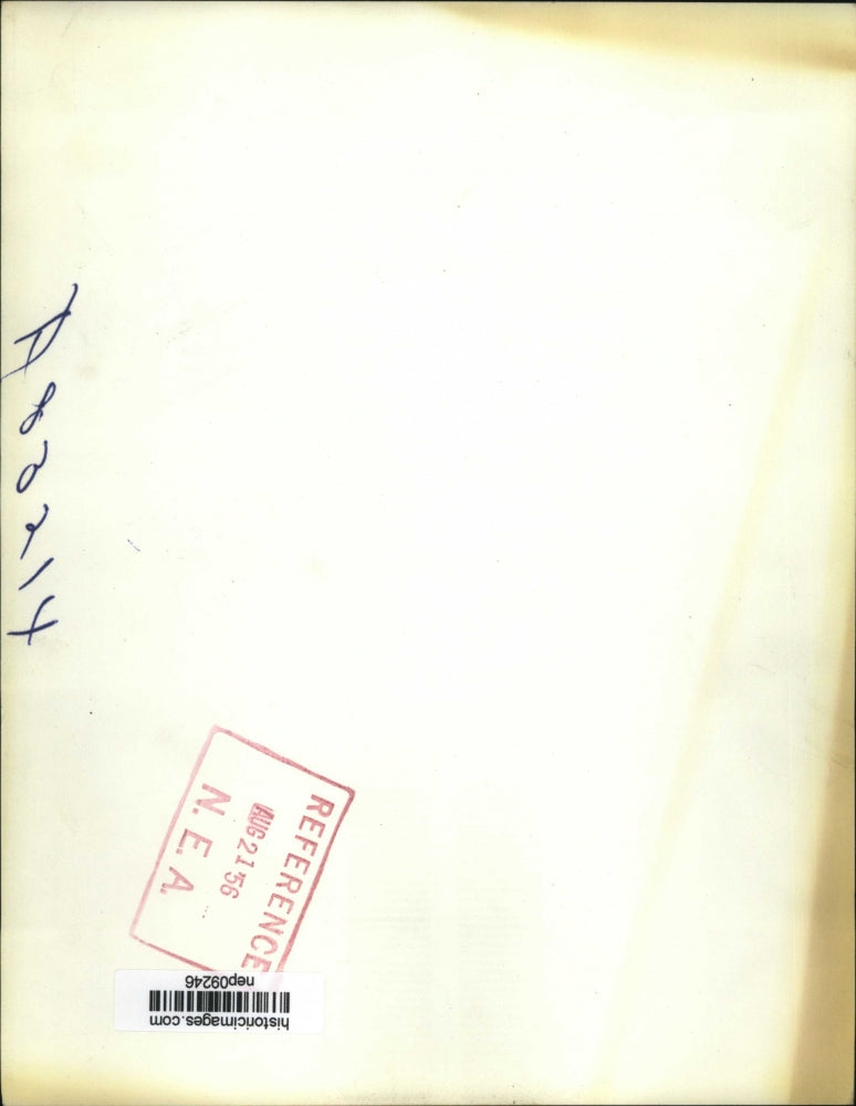 1956 Press Photo Adlai Stevenson at Democratic National Convention - nep09246