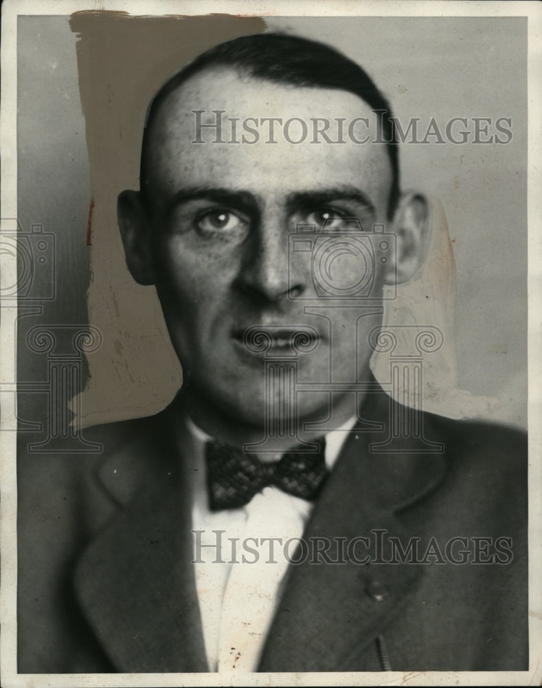1928 Press Photo Detective Edward Roche - nep09385