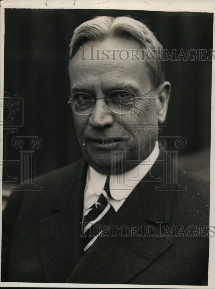 1928 Press Photo Hiram W. Johnson Running for 3rd Term CA Senator - nep09520