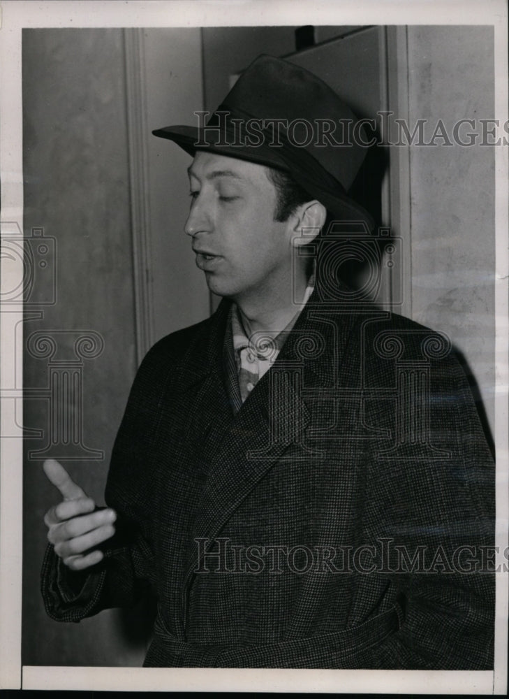 1939 Press Photo Russian Ayva Sosayere Beaten by Unidentified Assailant Died