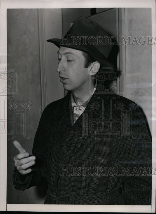 1939 Press Photo Russian Ayva Sosayere Beaten by Unidentified Assailant Died