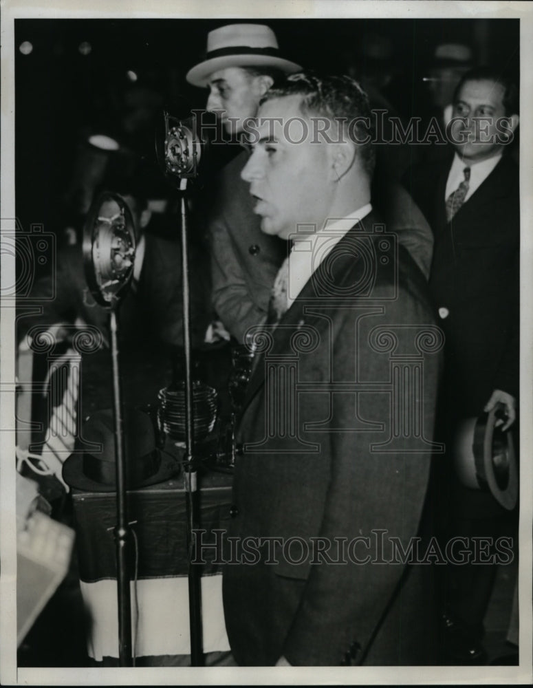 1933 Press Photo Milton Solomon Candidate for Presidency of Board of Alderman