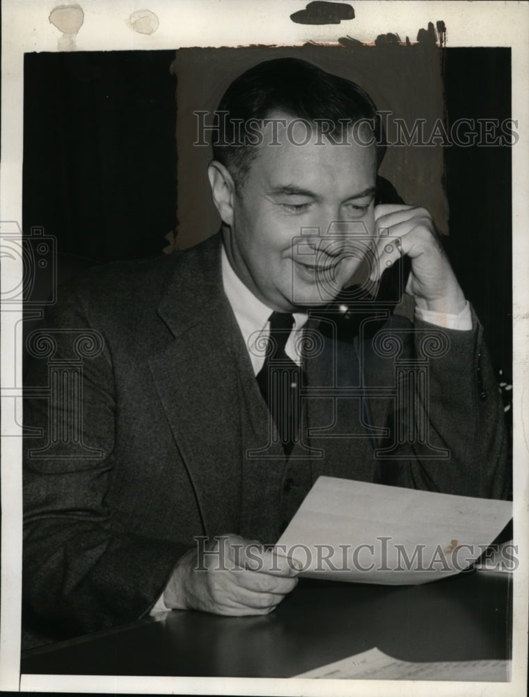 1941 Press Photo US Attorney General Robert Jackson in Washington DC - nep09740