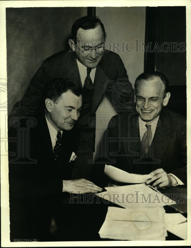 1935 Press Photo Rob H Jackson, Former Asst Atty Gen for Treasury Department