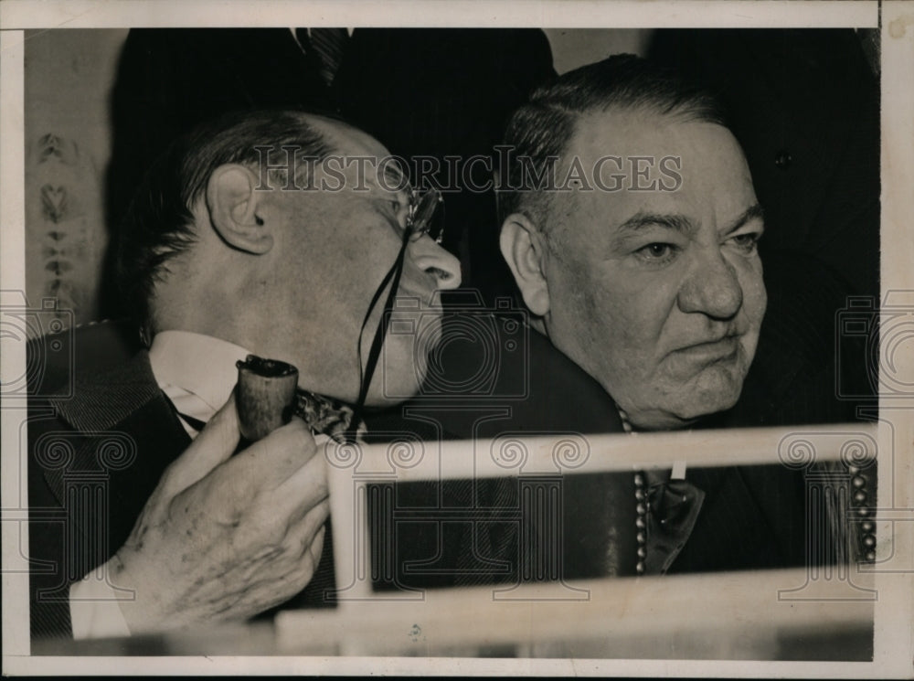 1941 Press Photo Gen Hugh S. Johnson Appears at Lend-Lease Bill Hearing