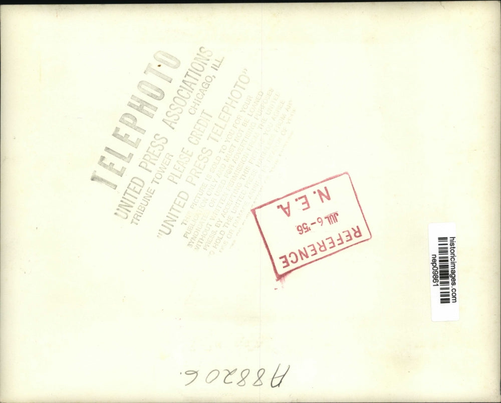 1956 Press Photo Sewerlyn Bialer in Senate internal Security Subcommittee