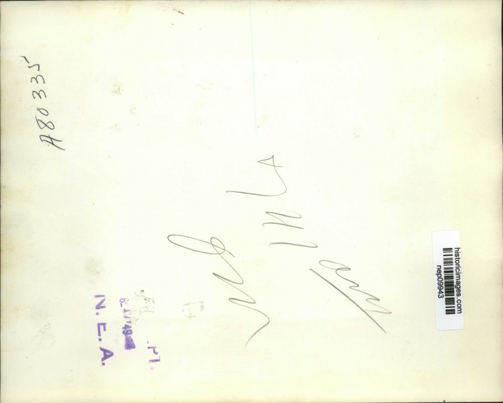 1949 Press Photo John Smith Charged with Kidnapping & Robbing Cab Driver