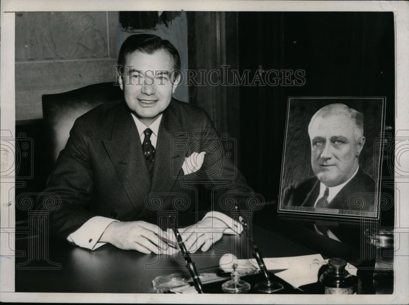 Load image into Gallery viewer, 1938 Press Photo Robert Jackson Appointed Solicitor General - nep09973
