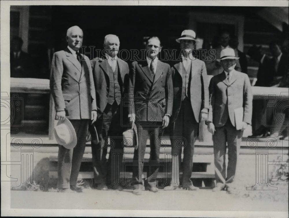 1933 Press Photo Senate Subcommittee Investigates Park Lands Misconduct